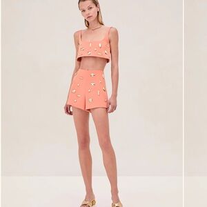 Alexis orange Kenya Short and Lya top SET!!!